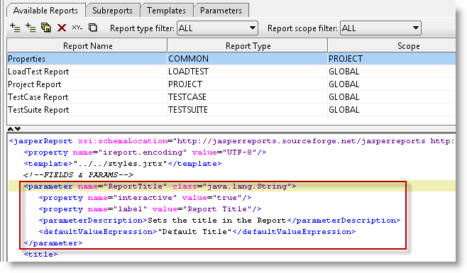 addreport-addconfigparameter