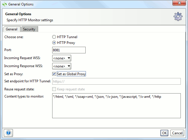 HTTP Monitor GlobalProxy