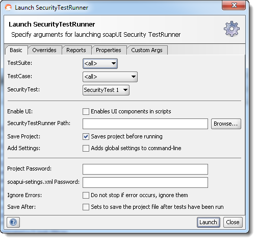 launch-securitytest-runner