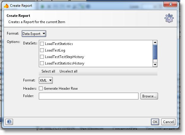 loadtest-create-data-export