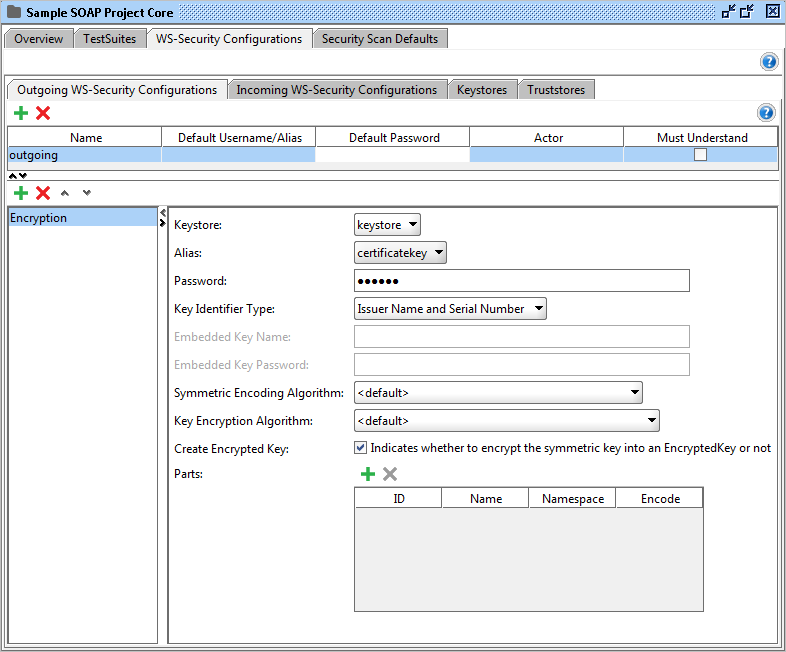 OutgoingConfigurationOverview