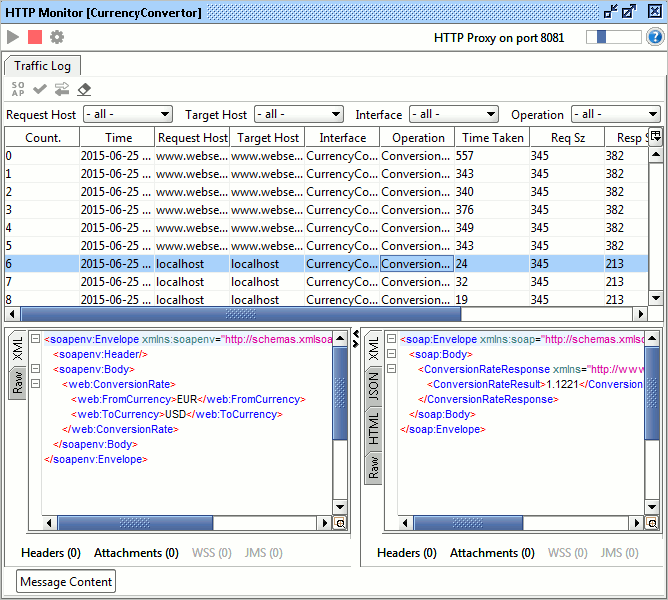 Running Monitor with Mock